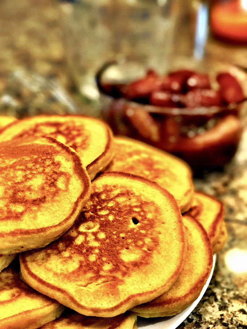 sweet potato pancake breakfast