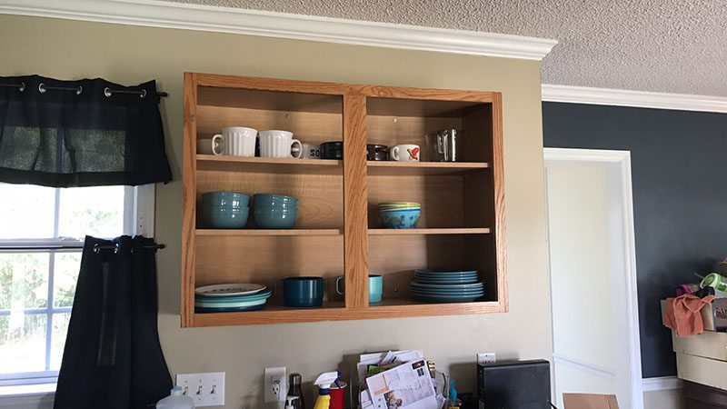 Painting kitchen cabinets