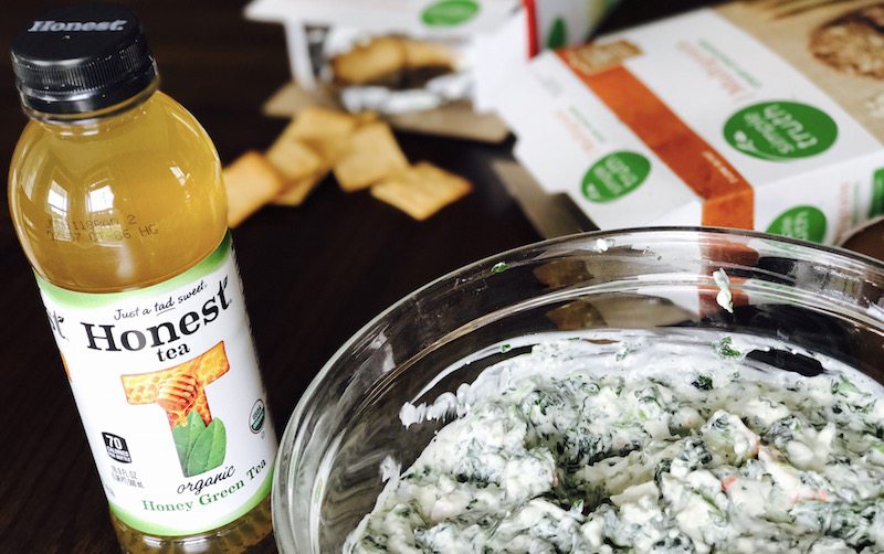 Fast Food Friday & Simple Saturday with Honest Tea & Simple Truth [Crab Spinach Dip Recipe]