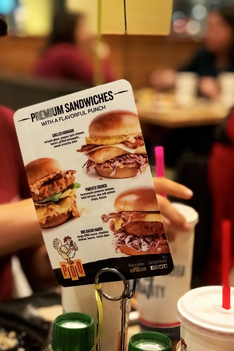 The Hot Fresh and New Menu at PDQ Restaurants