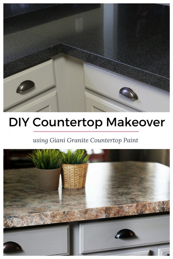 Kitchen Countertop Reveal Using Giani Countertop Paint