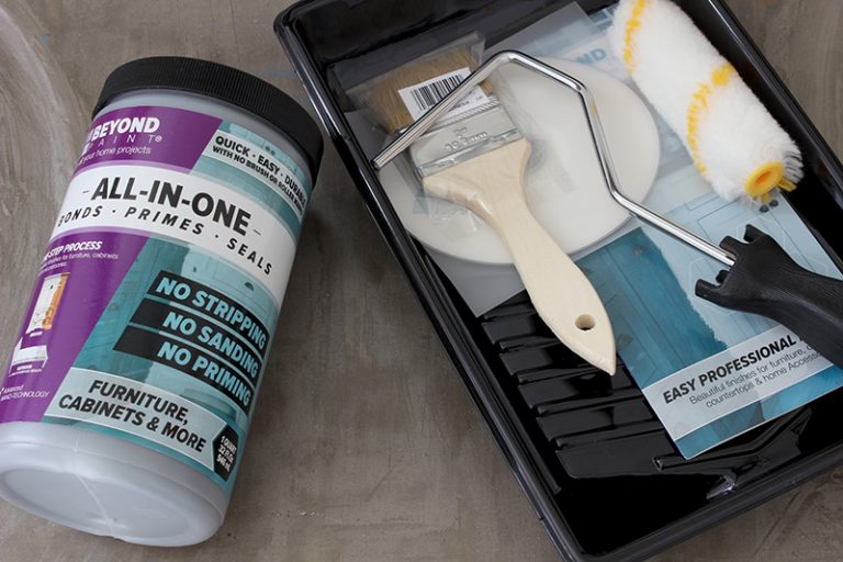 Beyond Paint Review Bathroom Vanity Update WITHOUT Sanding