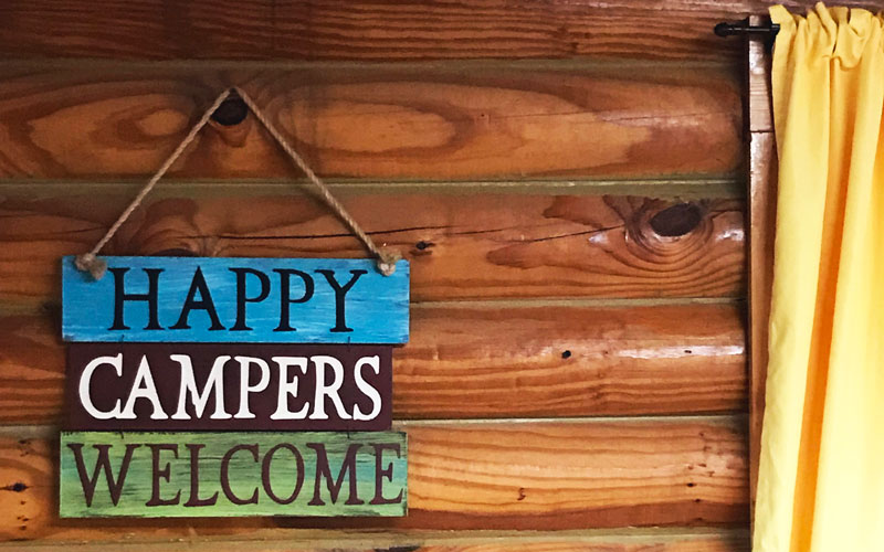 happy campers welcome