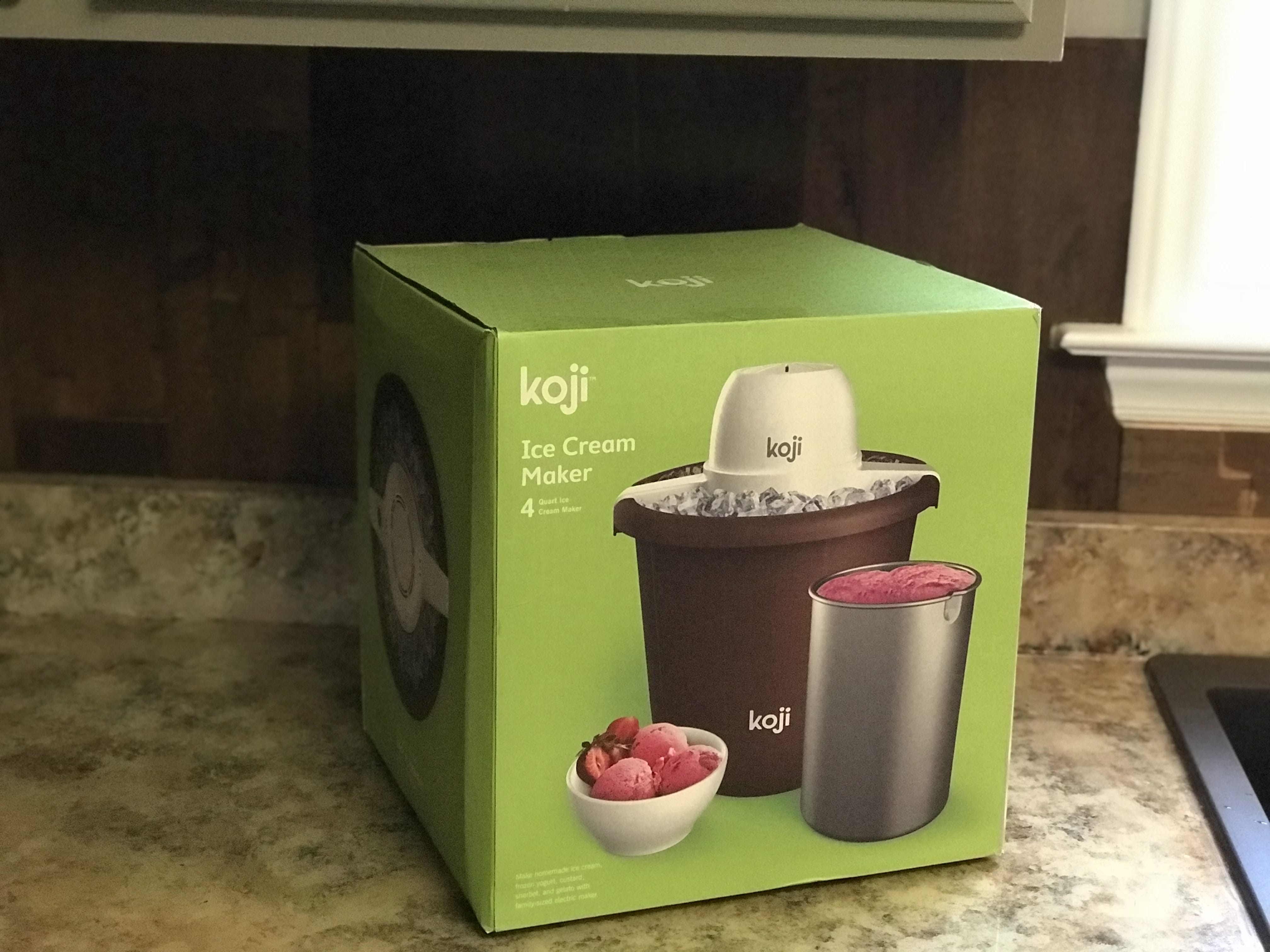 Koji electric ice online cream maker