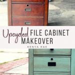upcycled file cabinet makeover kenya rae