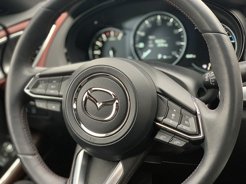 2019 mazda cx9 steering wheel controls