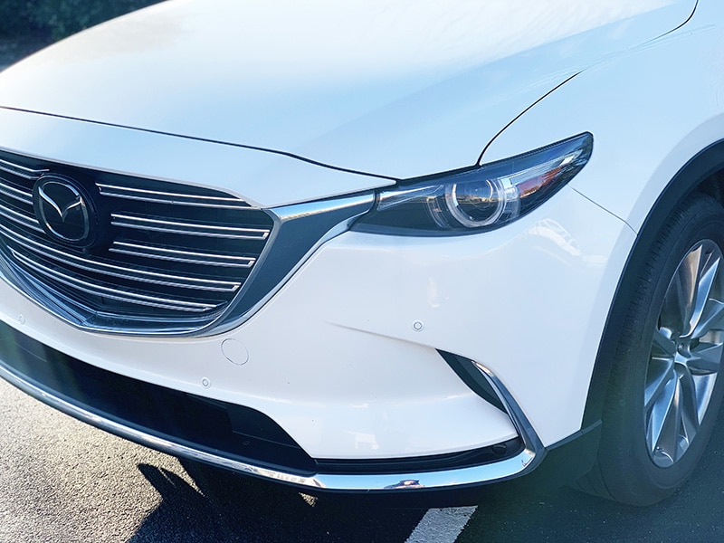 2019 mazda cx9 front side view