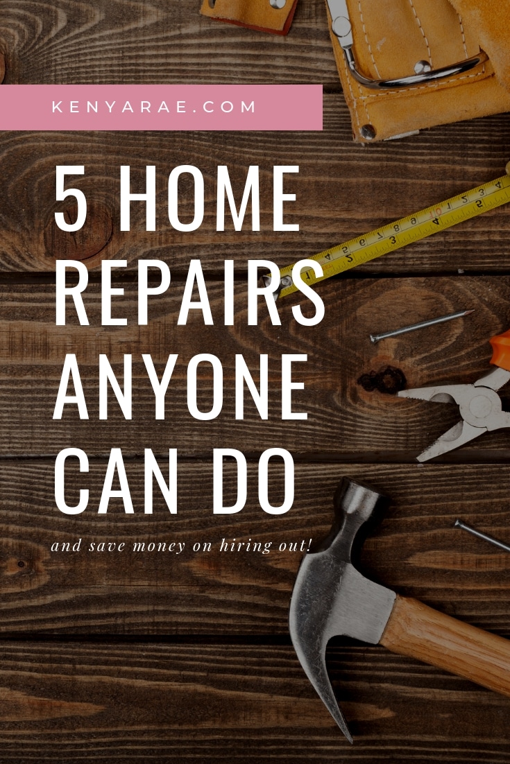 5 Common Home Repairs Anyone, Including You, Can Do Themselves