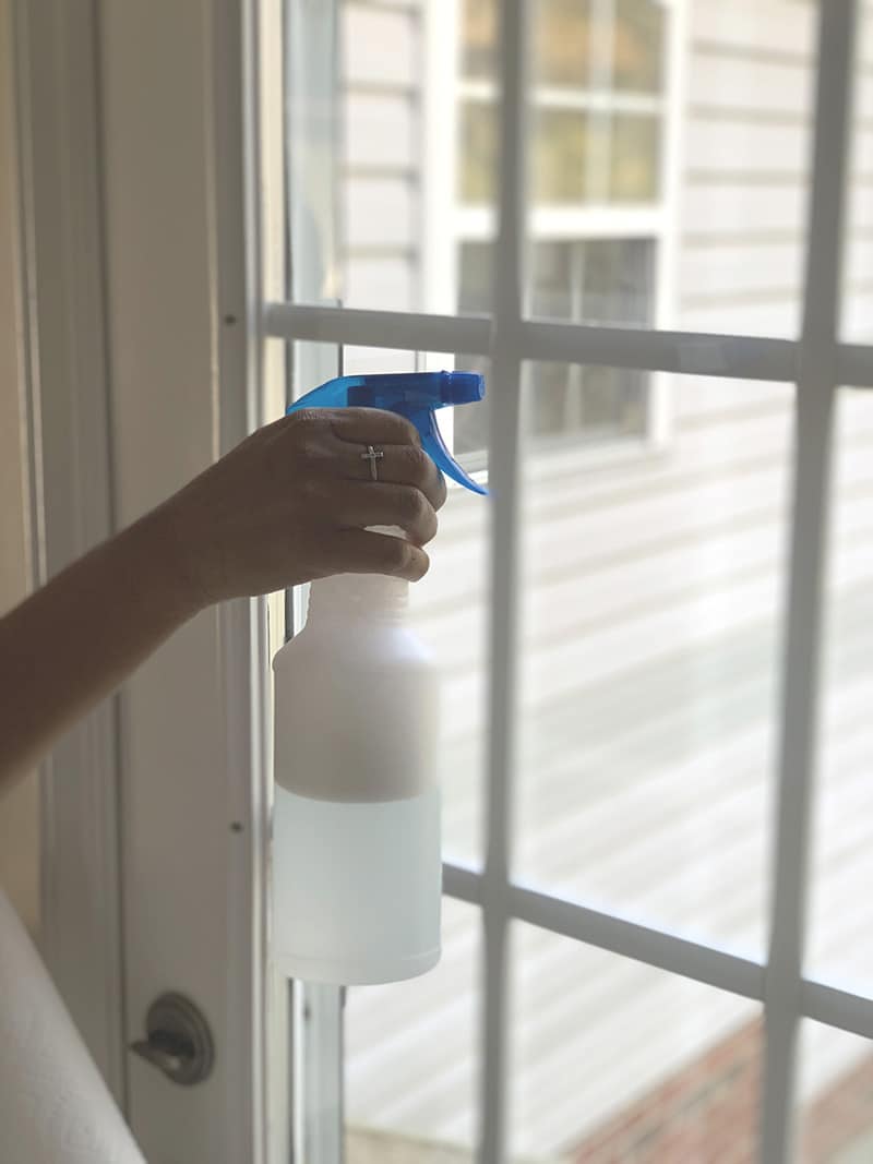 soap solution for window