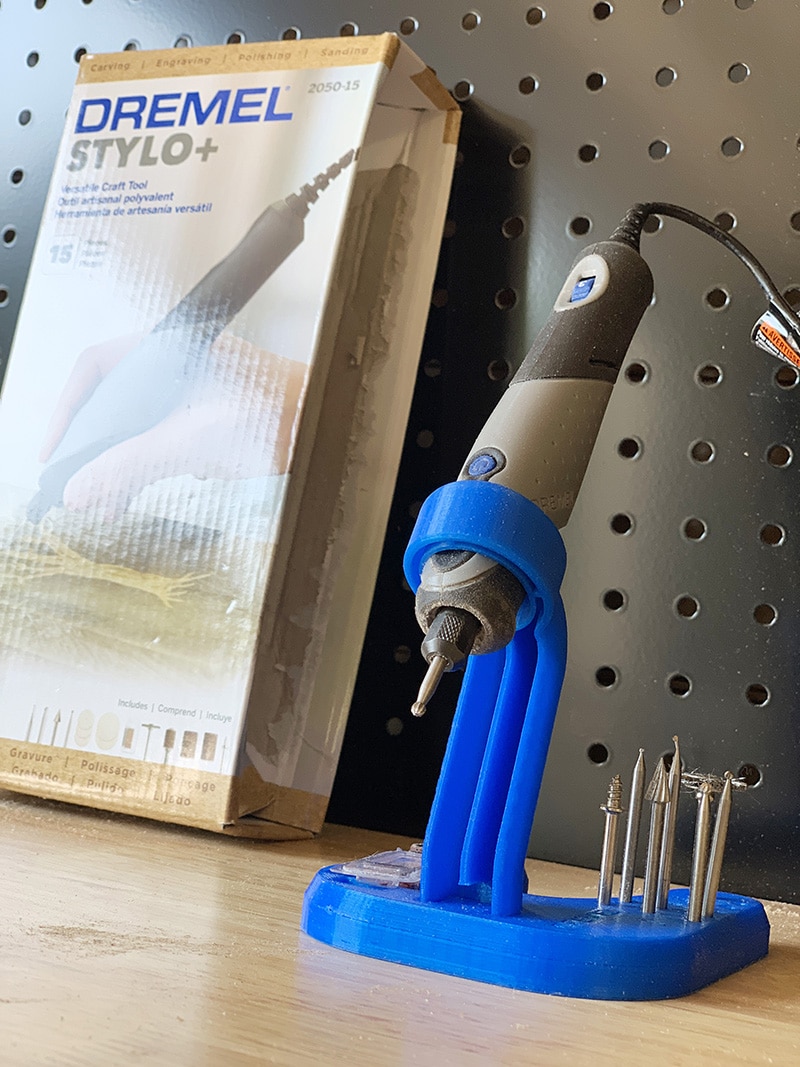 Dremel Stylo Workstand Tool and Bit Holder crafting, Model Making