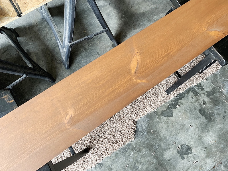 early american stained wood