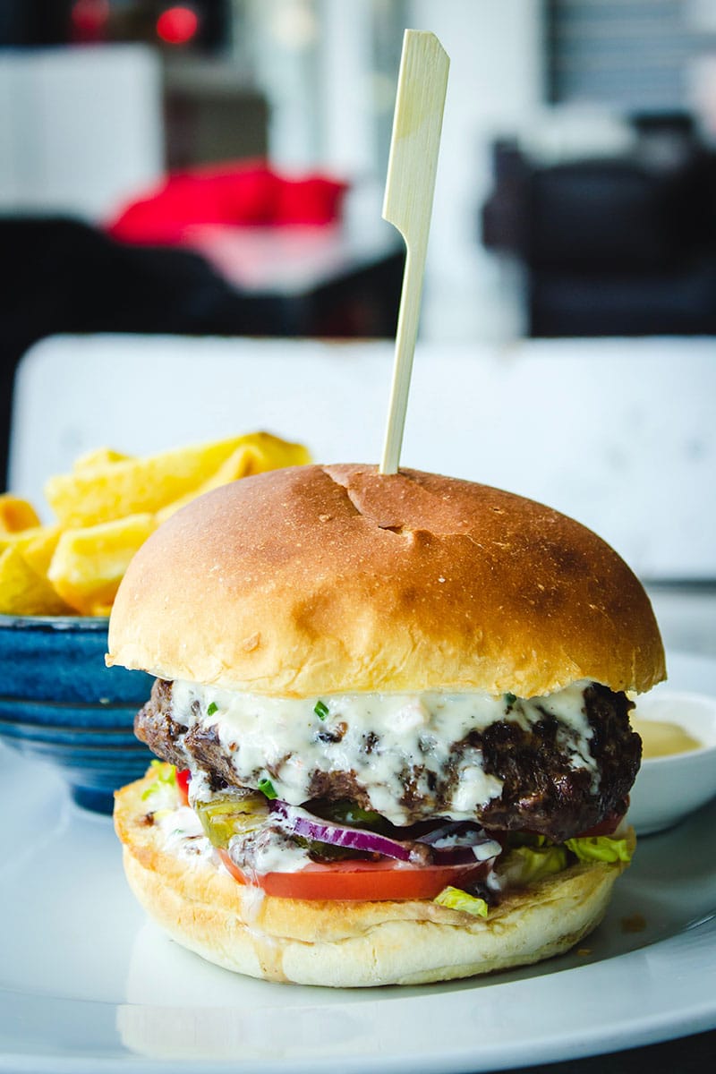 cook without using the stove burgers and fries