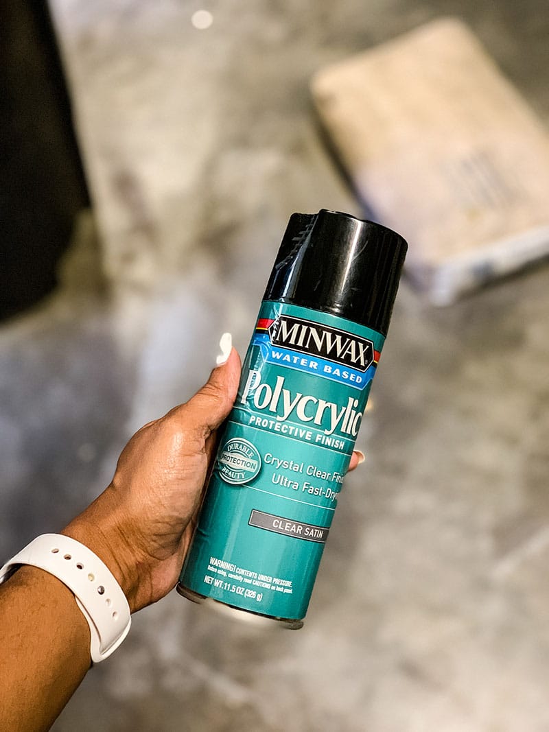 minwax polyurethane spray paint