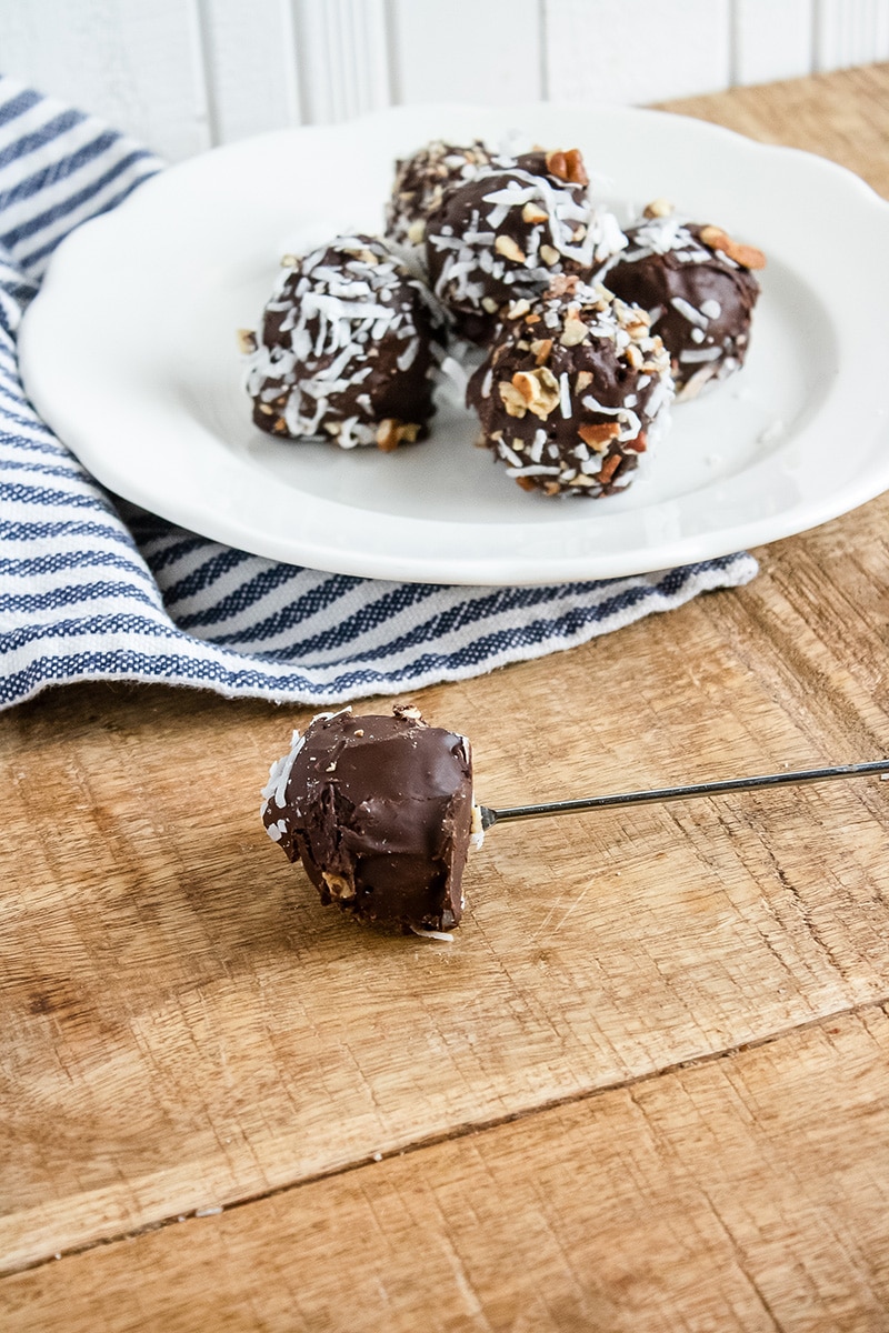 german chocolate cake pops