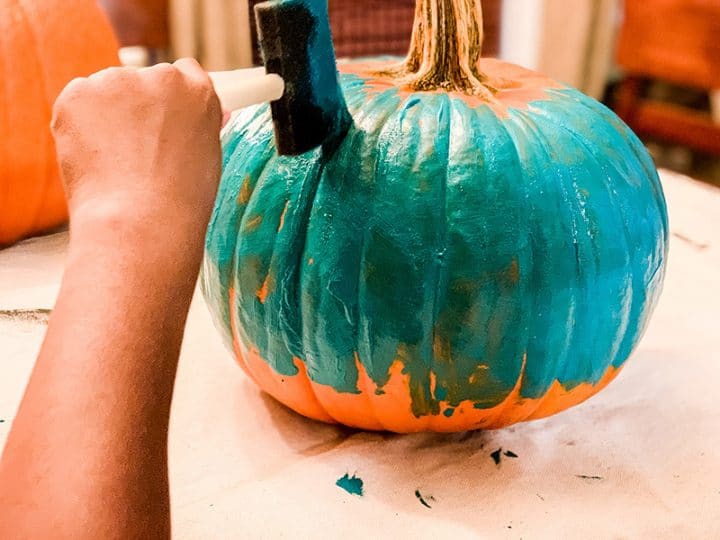How To Paint a Pumpkin