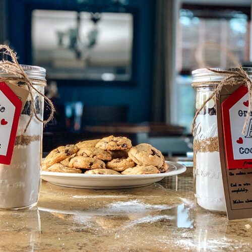 triple chocolate chip cookie jar