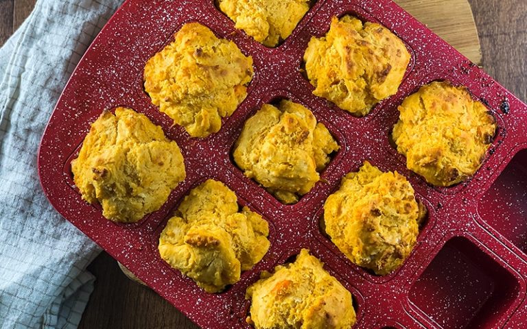 how to make sweet potato drop biscuits