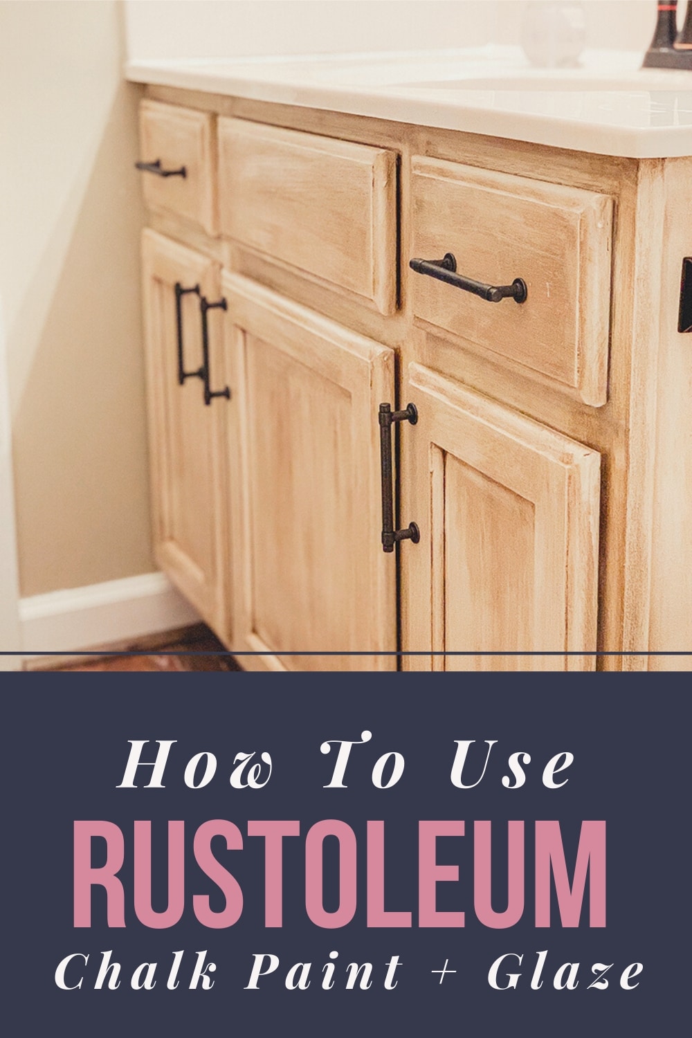 how to use rustoleum chalk paint and glaze