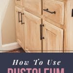 how to use rustoleum chalk paint and glaze