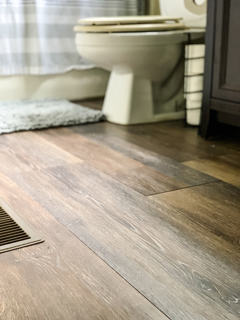 LifeProof floor installed in our master bathroom