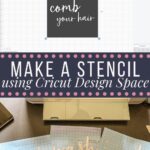 male a stencil using cricut design space