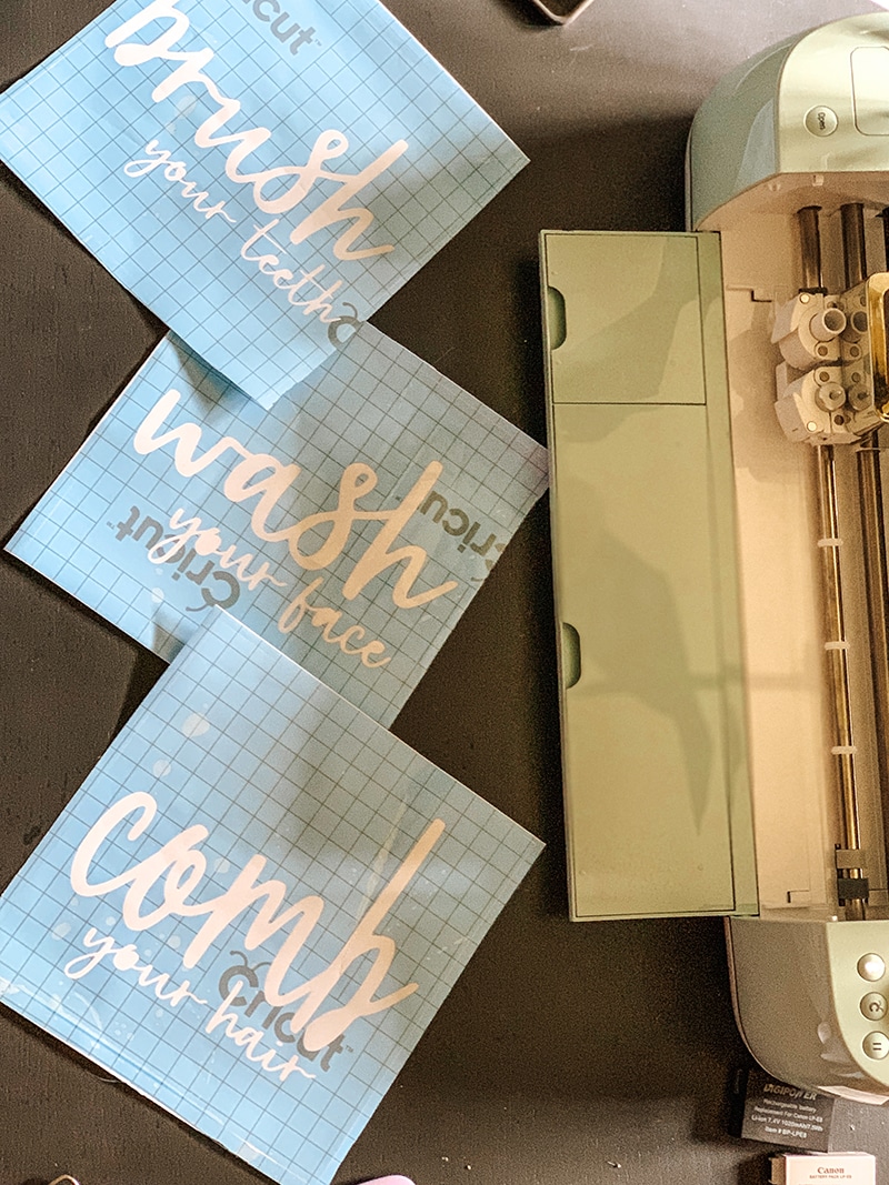 DIY Bullet Journal Stencils with your Cricut 