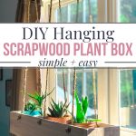 how to make a scrapwood plant box