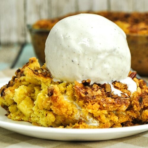 pumpkin crunch cake