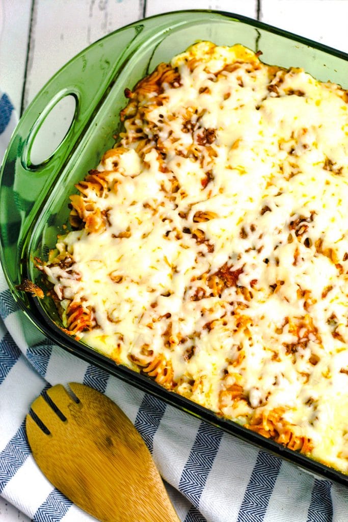 Quick Three Cheese Rotini Bake Recipe Kenya Rae