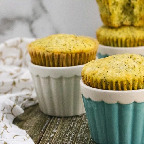 lemon poppyseed muffins