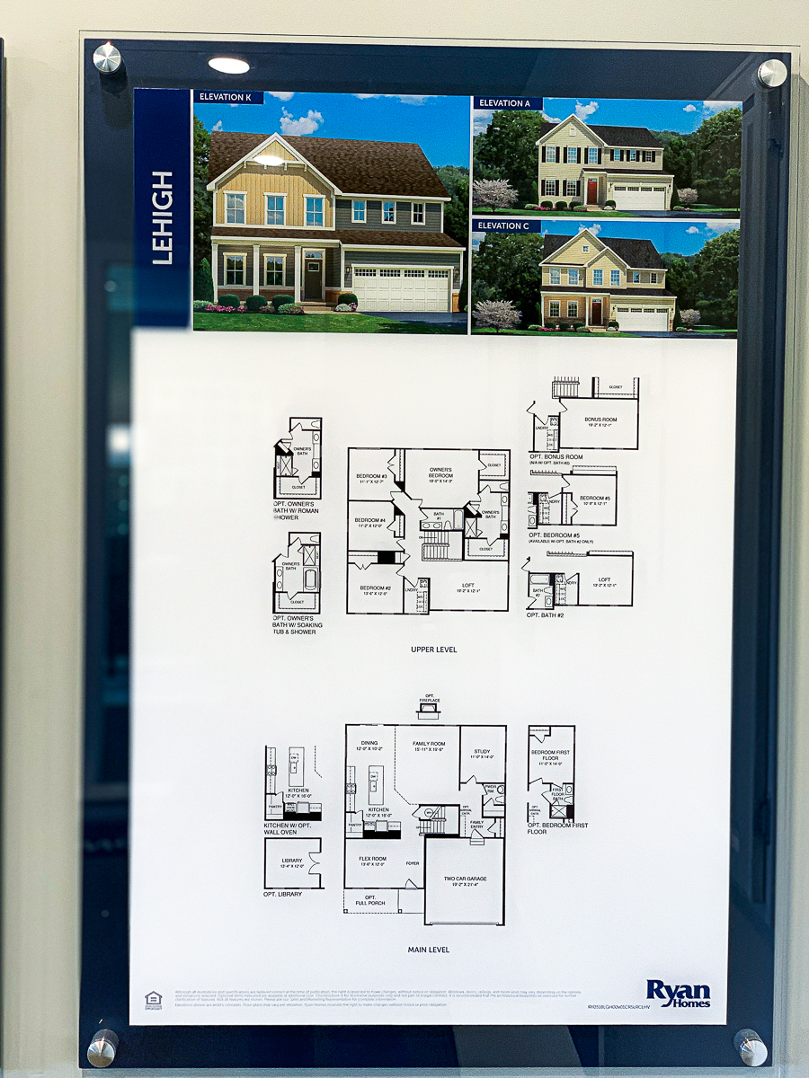 ryan homes lehigh foor plan