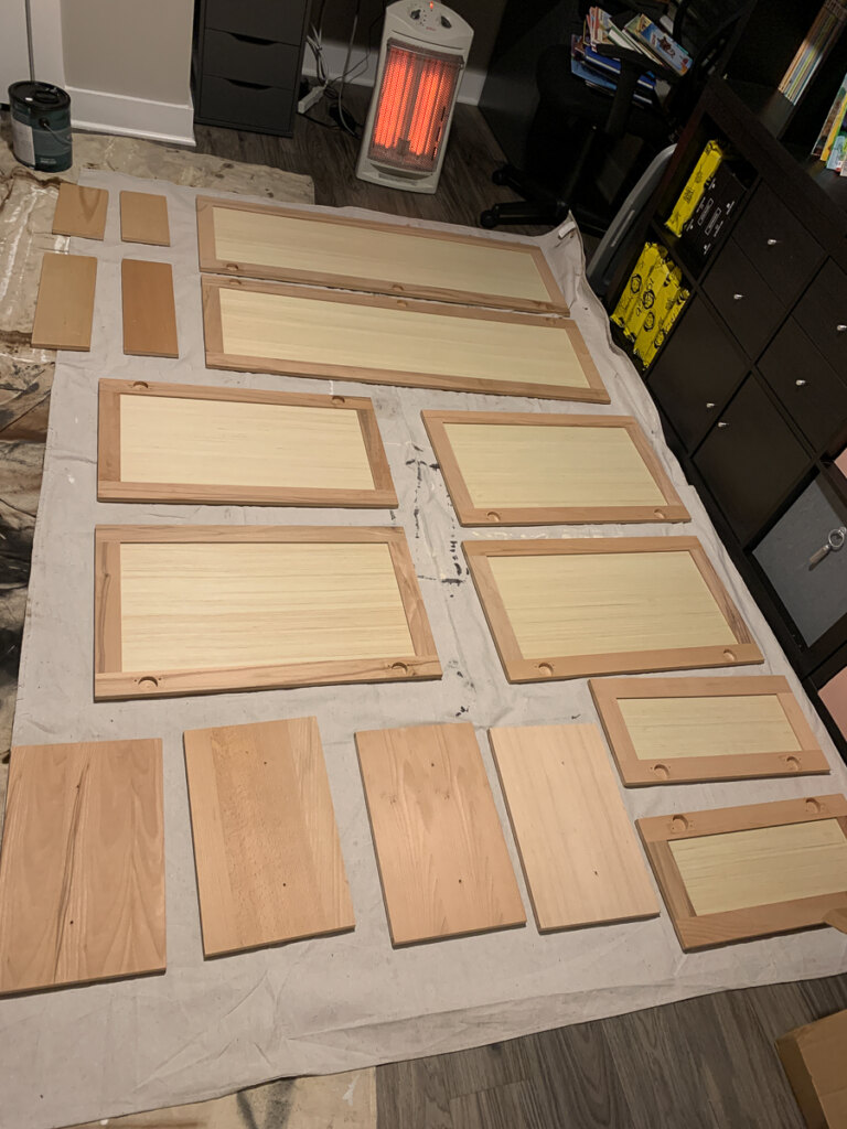 unfinished cabinet doors