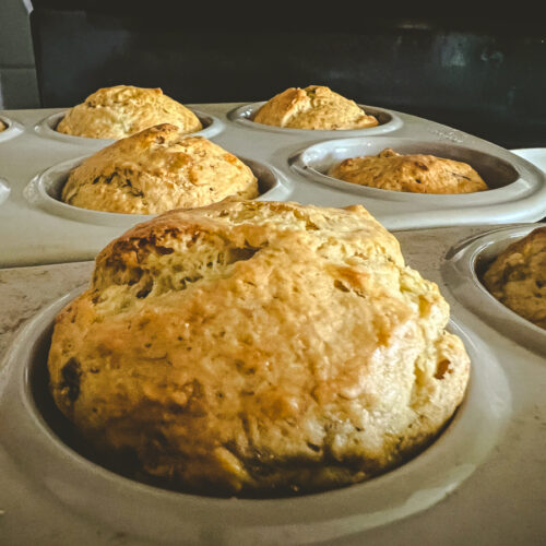 jumbo banana nut muffins