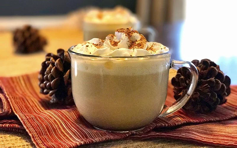 A creamy delicious holiday adult beverage that you can have before noon without judgment. Three simple ingredients to creamy goodness with this Eggnog Latte.