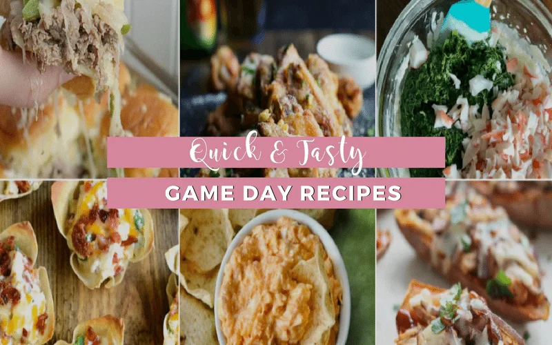 game day recipes featured social | Kenya Rae Quick & Tasty Game Day Recipes