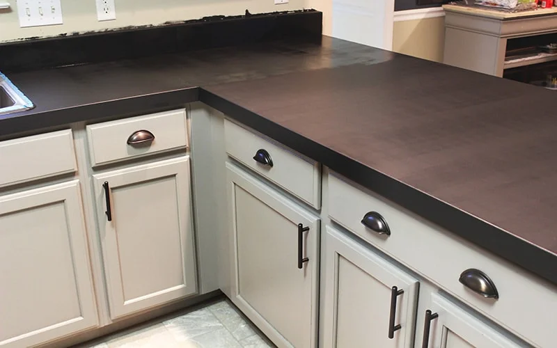 primed countertop using giani granite
