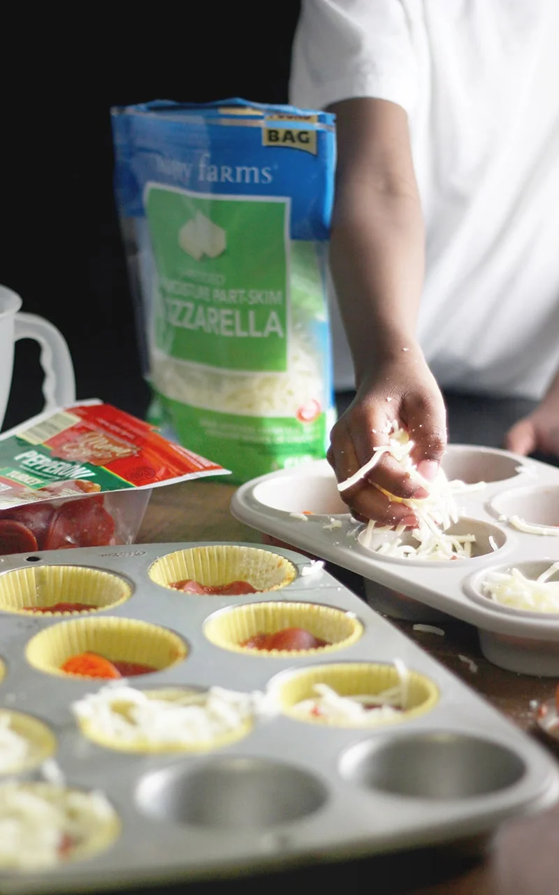 pepperoni pizza muffins 9 | Kenya Rae