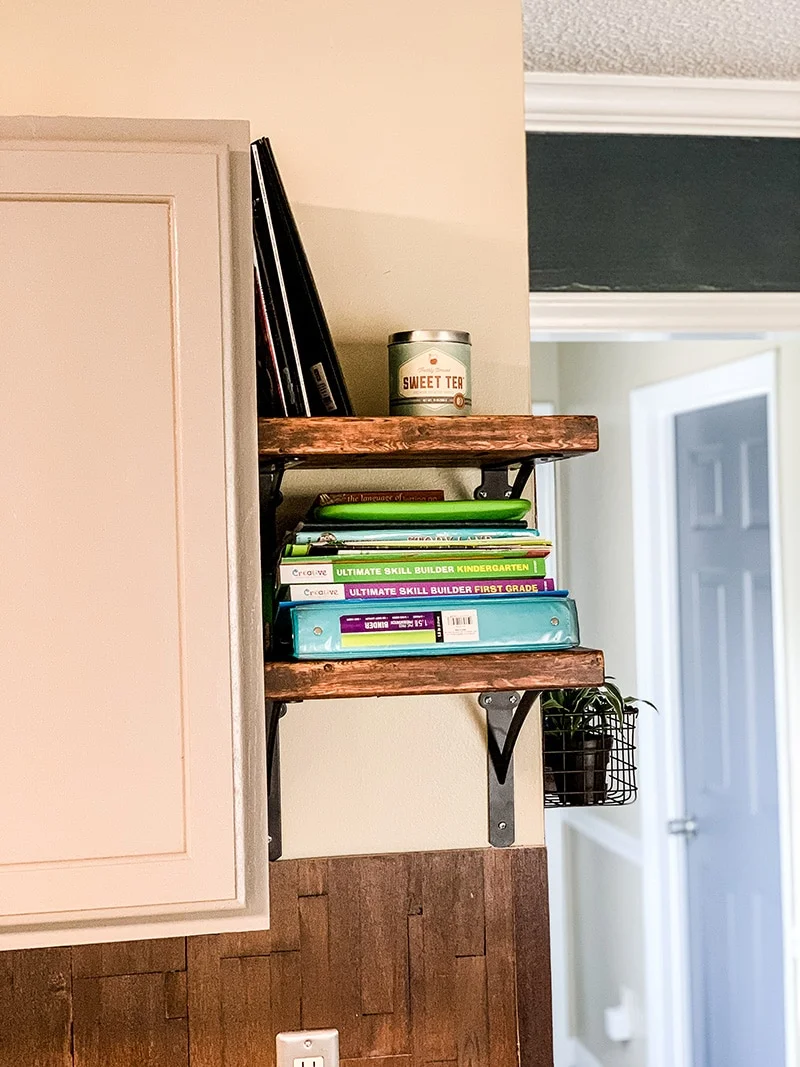 DIY wall shelves