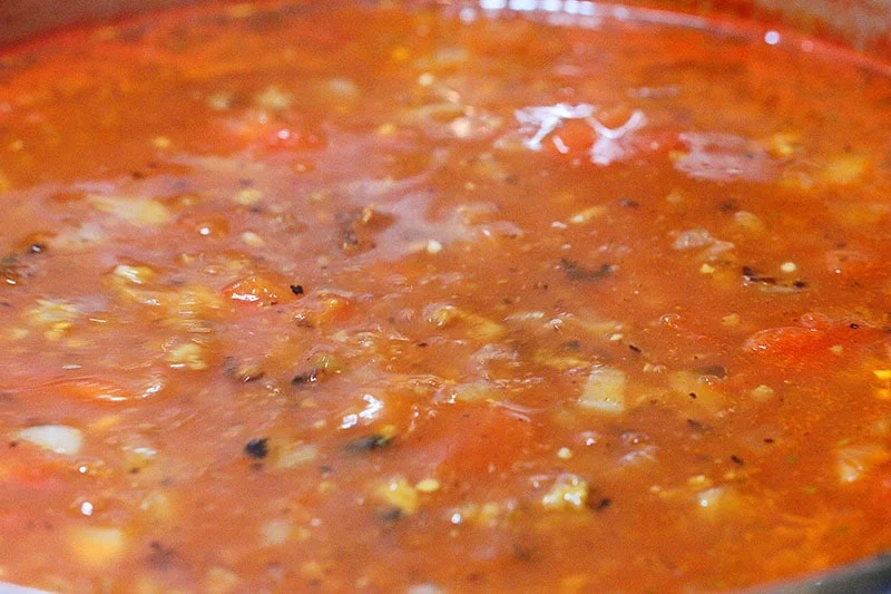 lasagna soup